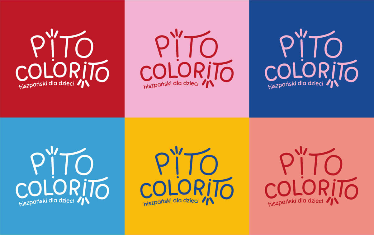 paleta kolorów i projekt logotypu
